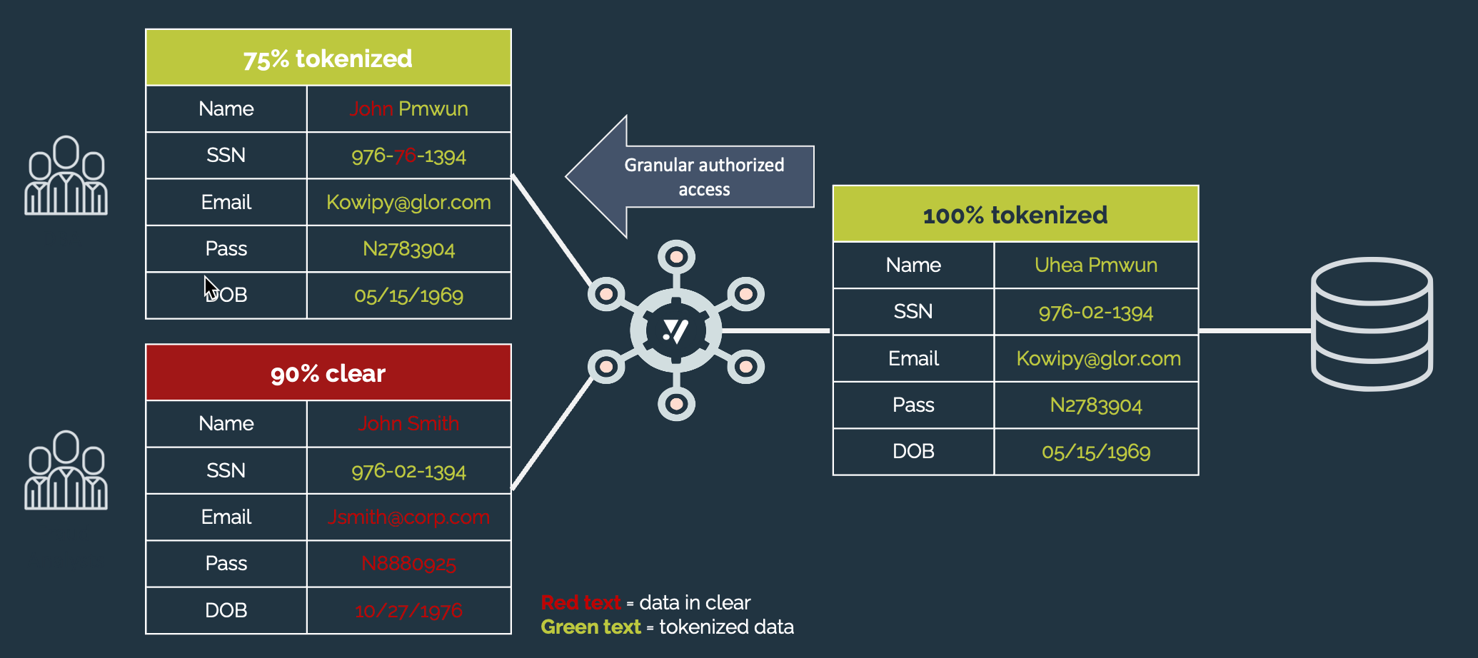 granular authorized access